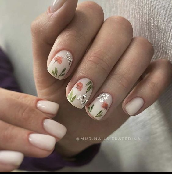 Naturalne paznokcie na wiosnę