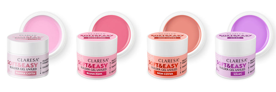 Żele budujące Claresa