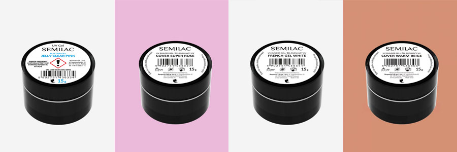 Żele budujące Semilac