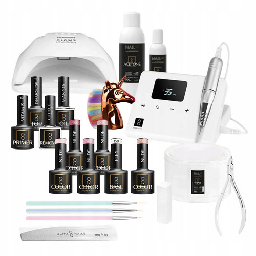 Zestaw do paznokci Ocho Nails 54W + 65W